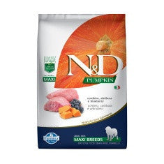 Ração N&D Pumpkin para Cães Adultos de Raças Grandes sabor Cordeiro 10,1kg