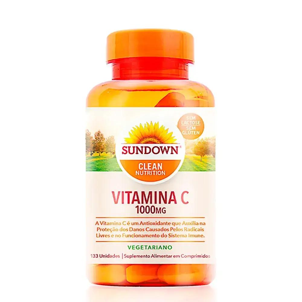 Vitamina C 1000mg Sundown Naturals com 100 Comprimidos