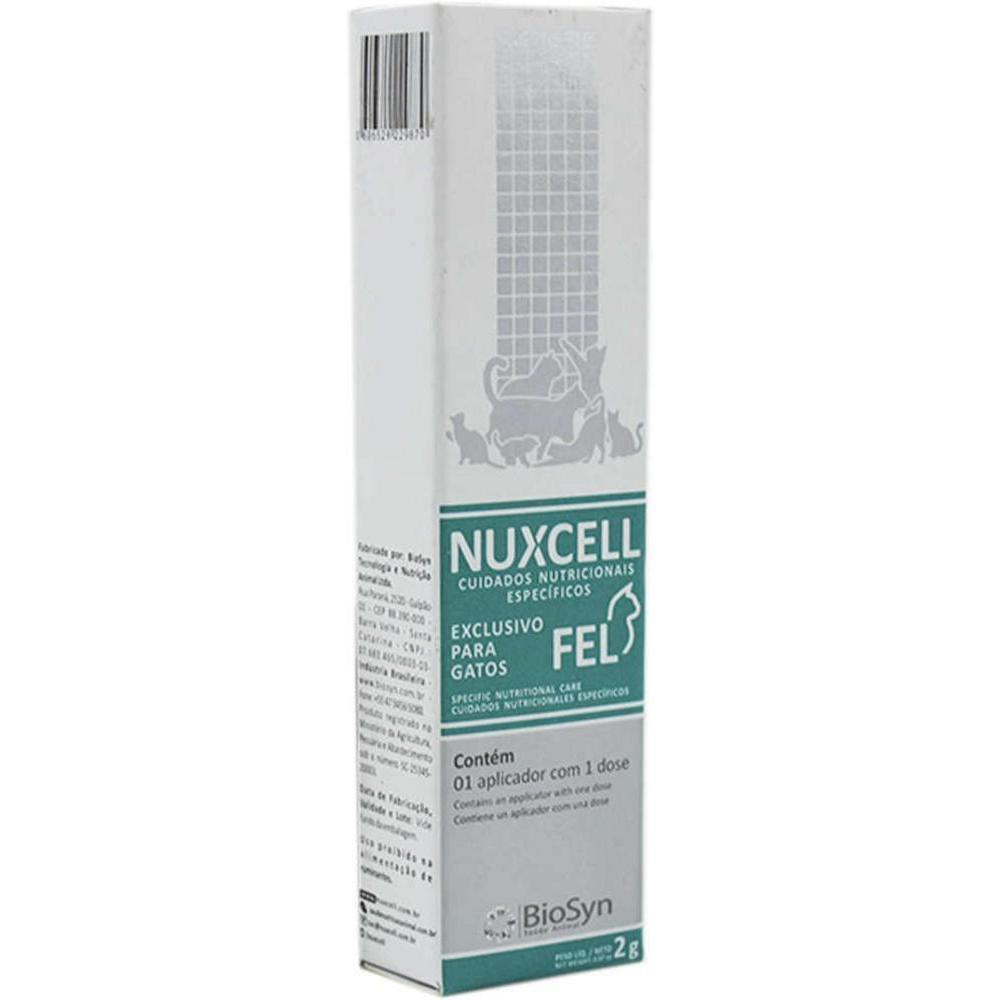 Suplemento Vitamínico Nuxcell Fel para Gatos Biosyn 2G
