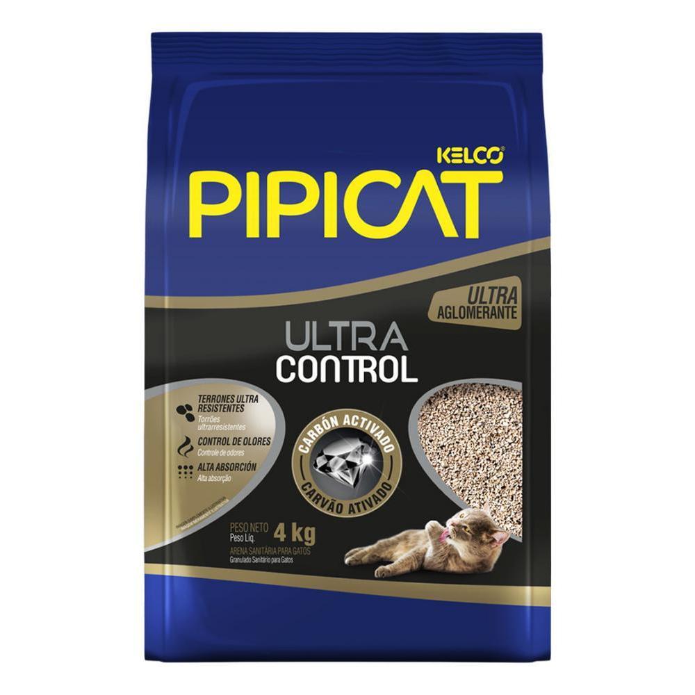 Granulado Sanitário Ultra Control para Gatos Pipicat 4Kg