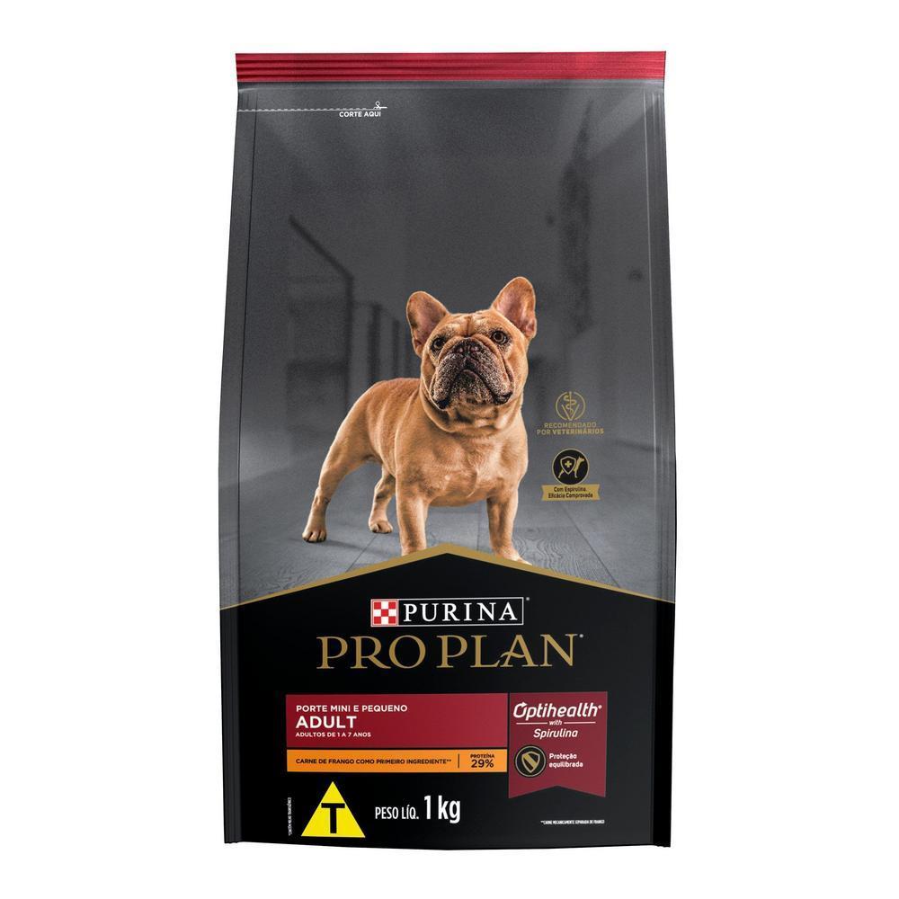 Ração PRO PLAN Cães Adultos Minis e Pequenos Frango 1kg