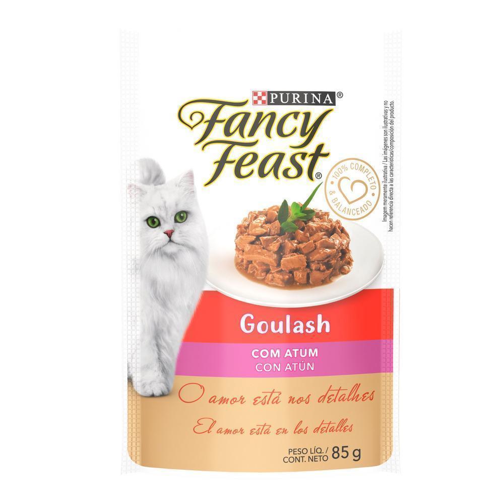 Ração Úmida FANCY FEAST GOULASH Gatos Adultos Atum 85g