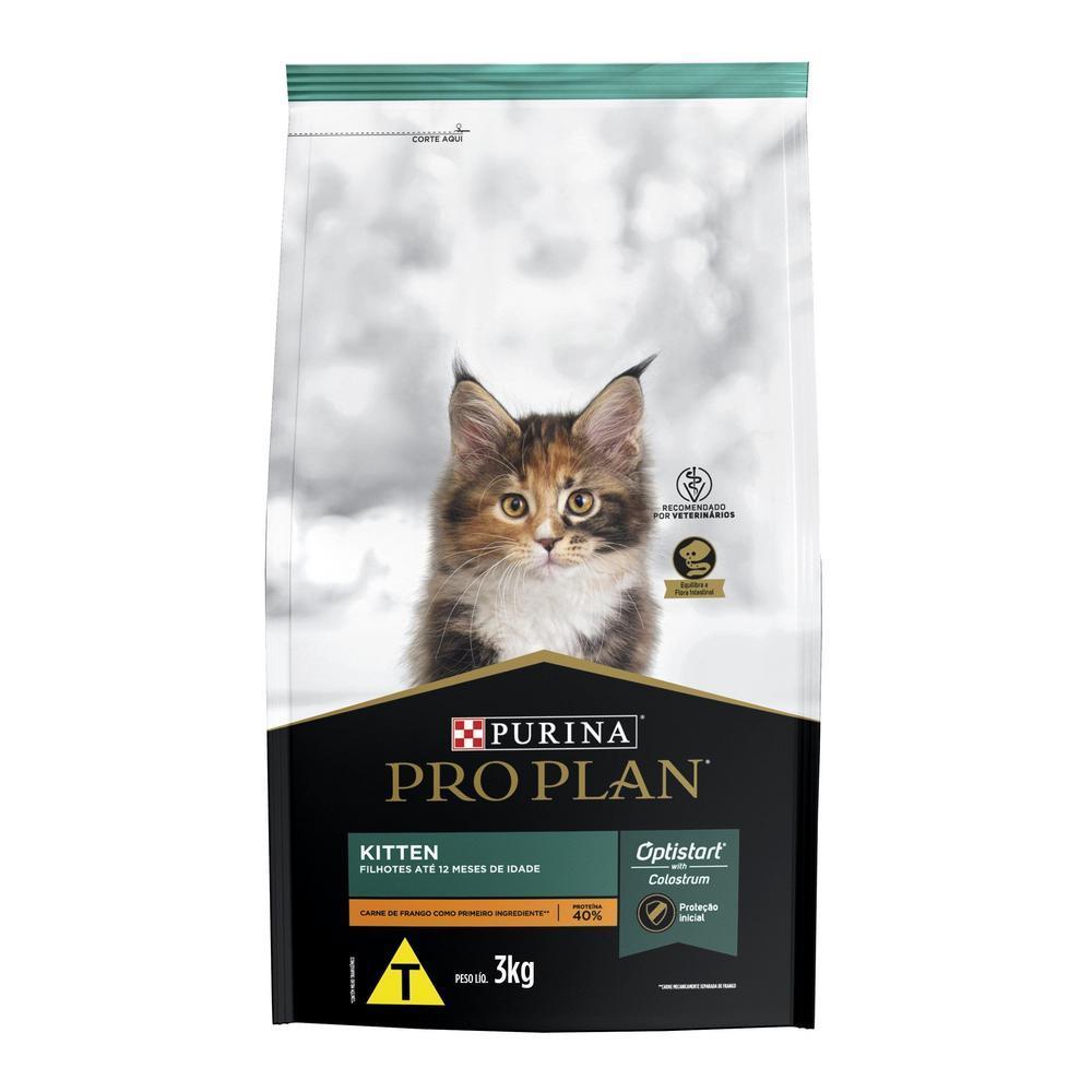 Ração PRO PLAN Gatos Filhotes Frango 3kg