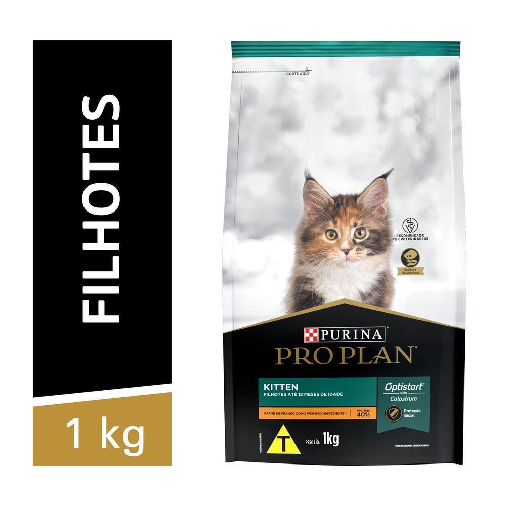 Ração PRO PLAN Gatos Filhotes Frango 1kg