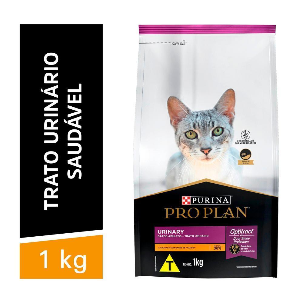 Ração PRO PLAN Trato Urinário Gatos Adultos Frango 1kg