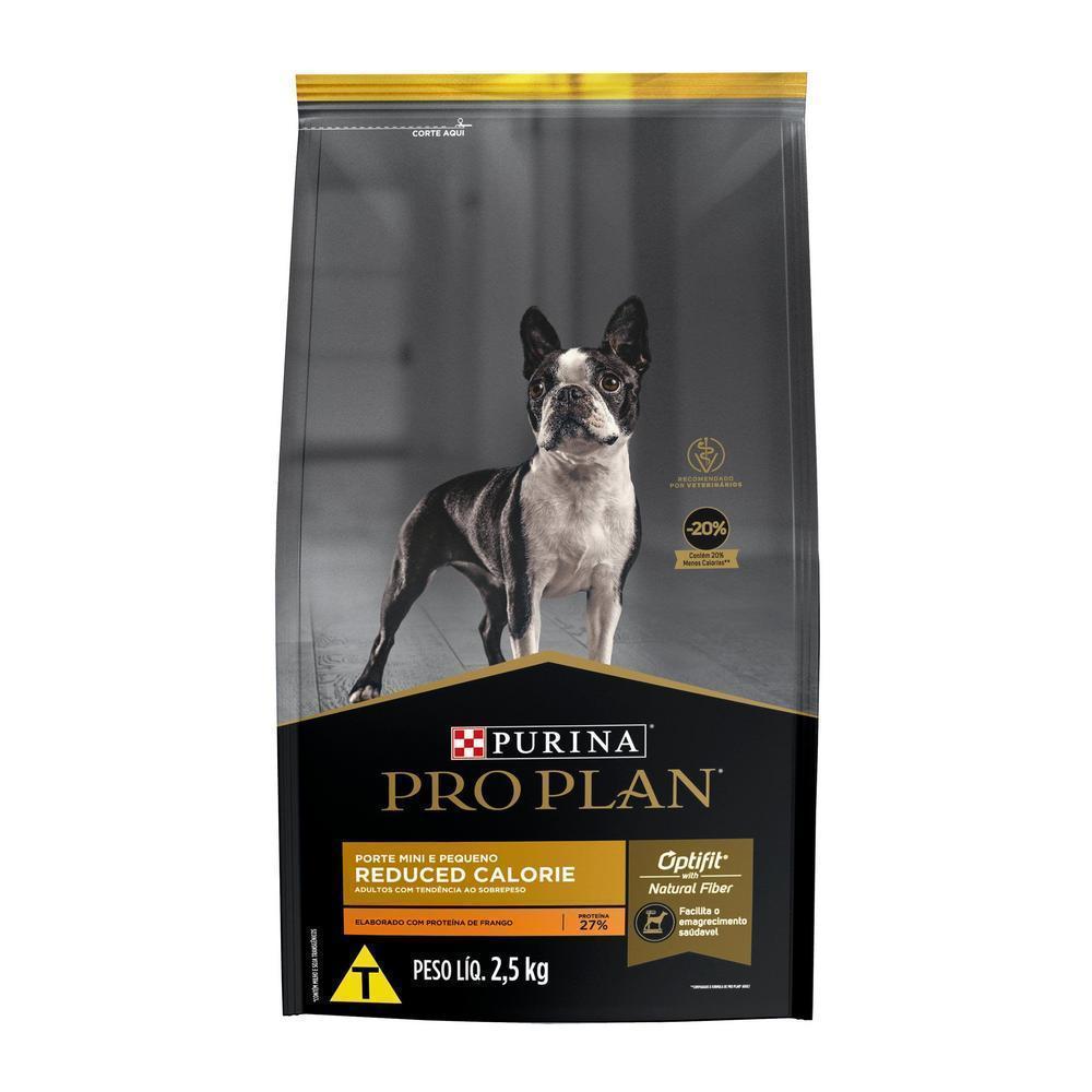 Ração PRO PLAN Calorias Reduzidas Cães Adultos Minis e Pequenos 2,5kg