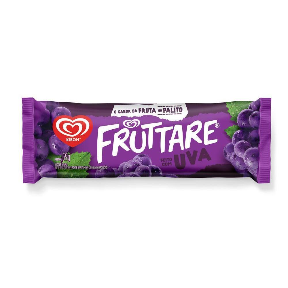 Picolé Kibon Fruttare Uva 59g