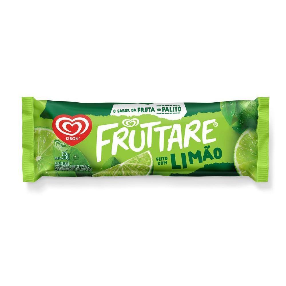 Picolé Kibon Fruttare Limão 58g