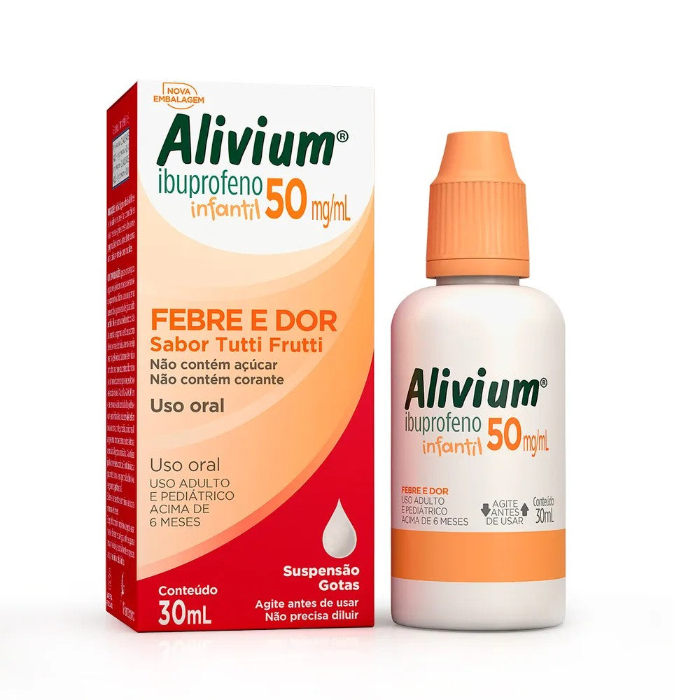 Alivium 50mg/ml Gotas com 30ml