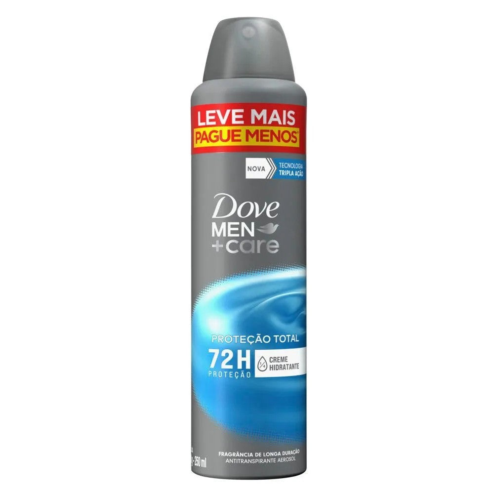 Antitranspirante Aerosol Dove Men+Care Proteção Total 250ml