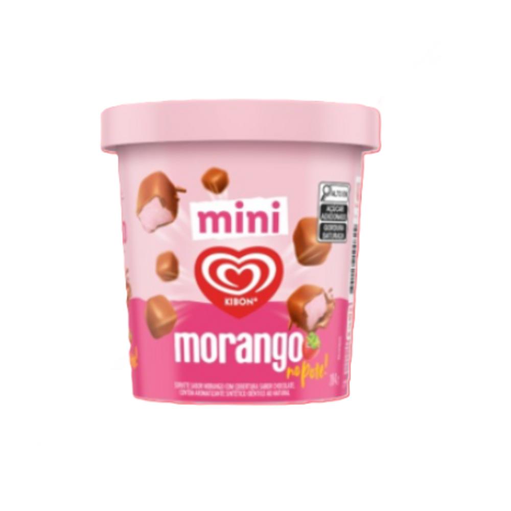 Sorvete Mini Morango 184g