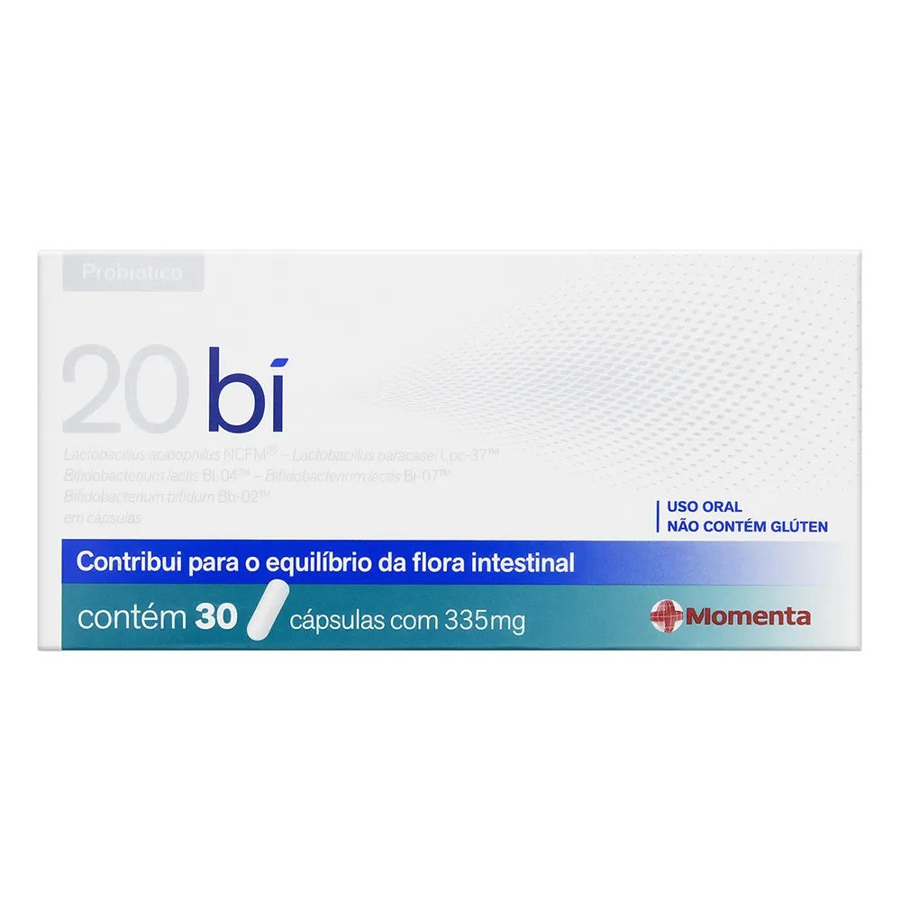 20 bí 335mg com 30 Cápsulas