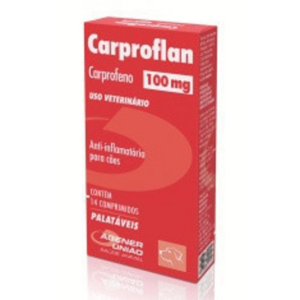 Carproflan Agener União 100mg 14 Comprimidos