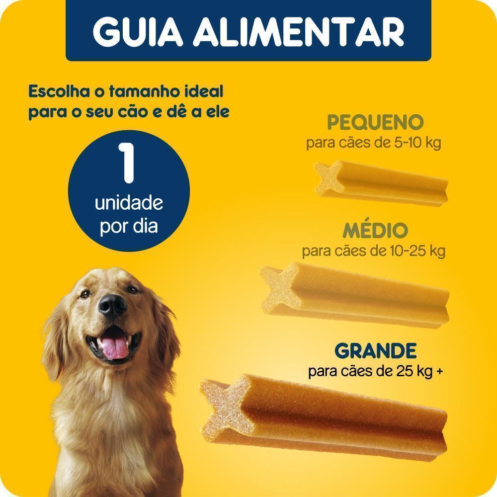 Petisco Pedigree Dentastix Cuidado Oral Para Cães Adultos Raças Grandes 7 Unidades