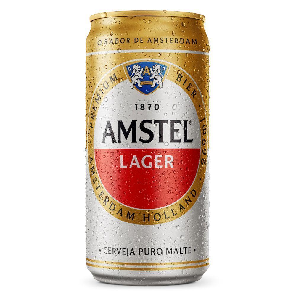 Cerveja Lager Amstel Lata 269ml
