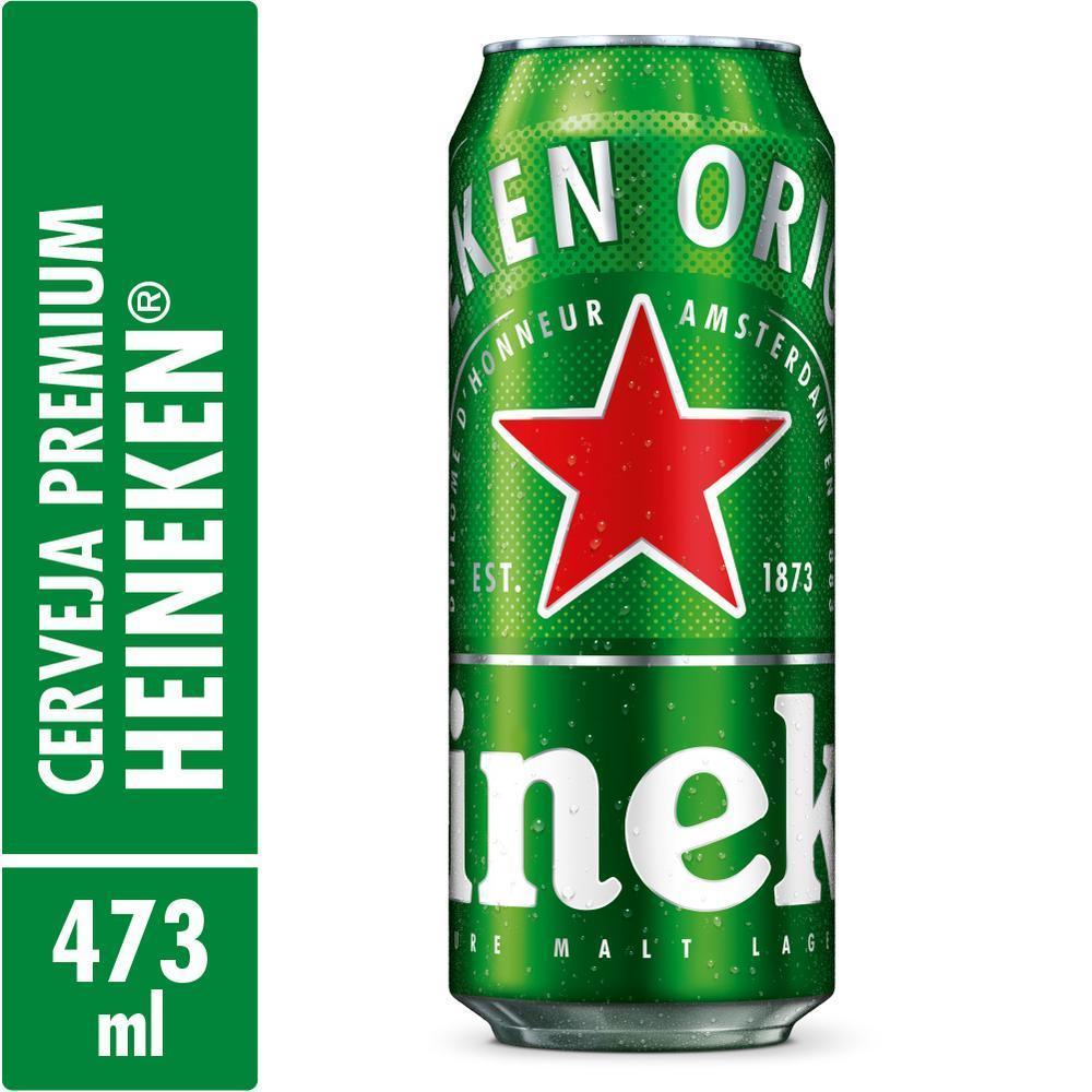 Cerveja Heineken Lata 473ml