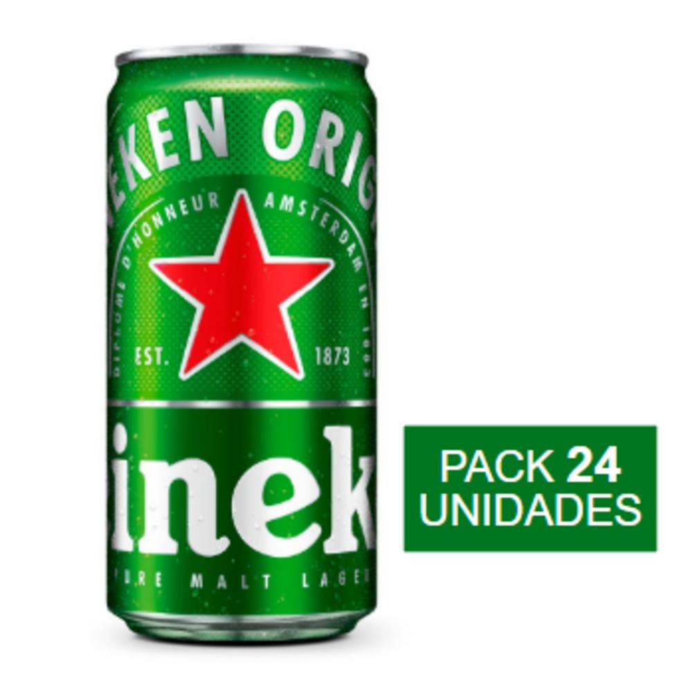 Cerveja Heineken Lata 269ml - Pack com 24 unidades