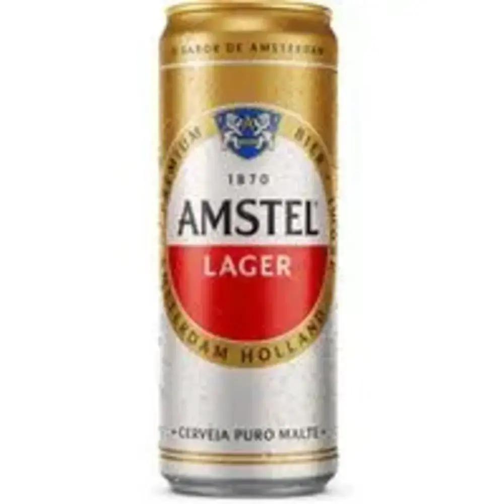 Amstel Cerveja Lager Lata Sleek 350ml