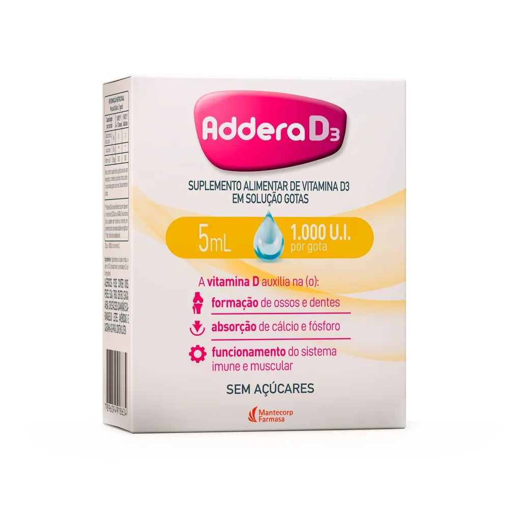 Addera D3 1.000UI Gotas 5ml