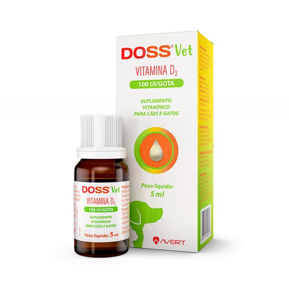 Suplemento Vitamínico Avert Doss Vet 100UI Gota - 5 mL
