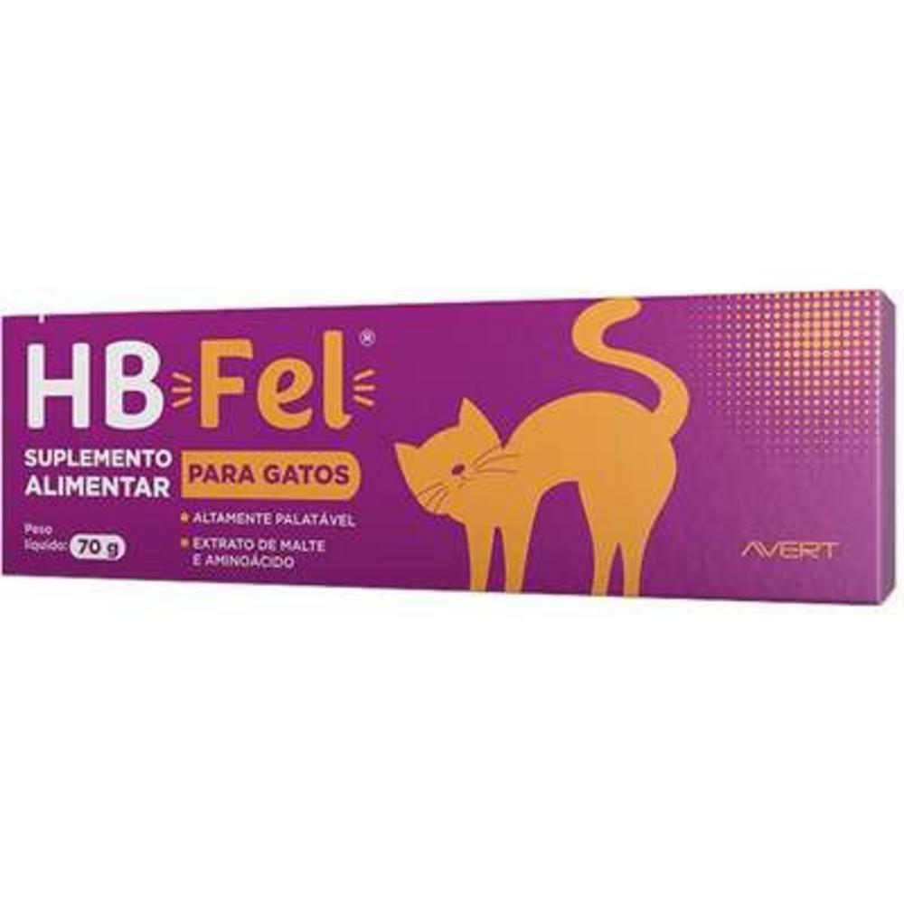 Suplemento Alimentar Avert HB Fel para Gatos - 70 g