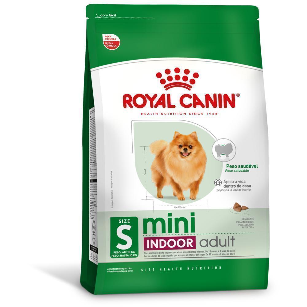 Ração Seca Royal Canin Mini Indoor Adult para Cães Adultos de Porte Pequeno - 7,5 Kg