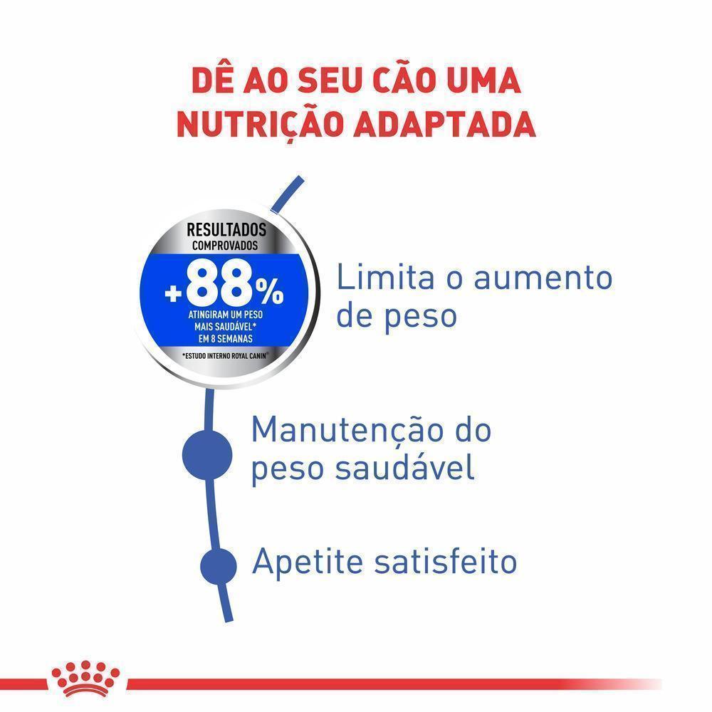 Ração Seca Royal Canin Mini Light para Cães Adultos de Porte Pequeno com Tendência à Obesidade - 7,5 Kg