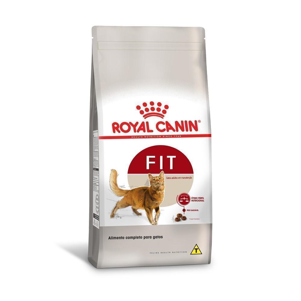 Ração Seca Royal Canin Fit para Gatos adultos - 7,5 Kg