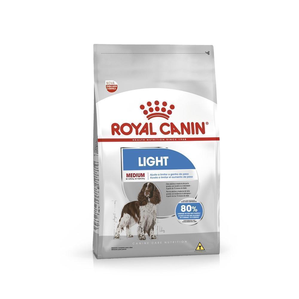 Ração Seca Royal Canin Medium Light para Cães Adultos ou Idosos de Porte Médio com Tendência à Obesidade - 15 Kg