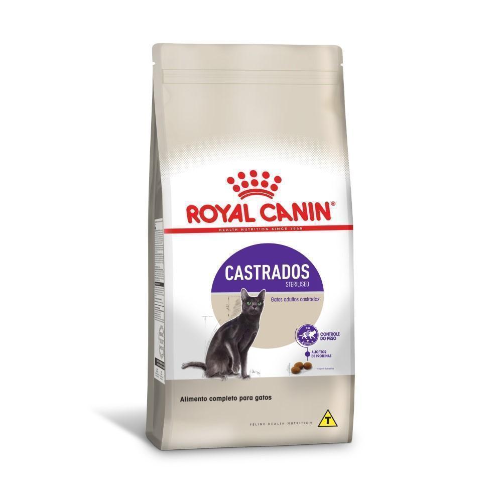 Ração Seca Royal Canin para Gatos Adultos Castrados - 1,5 Kg