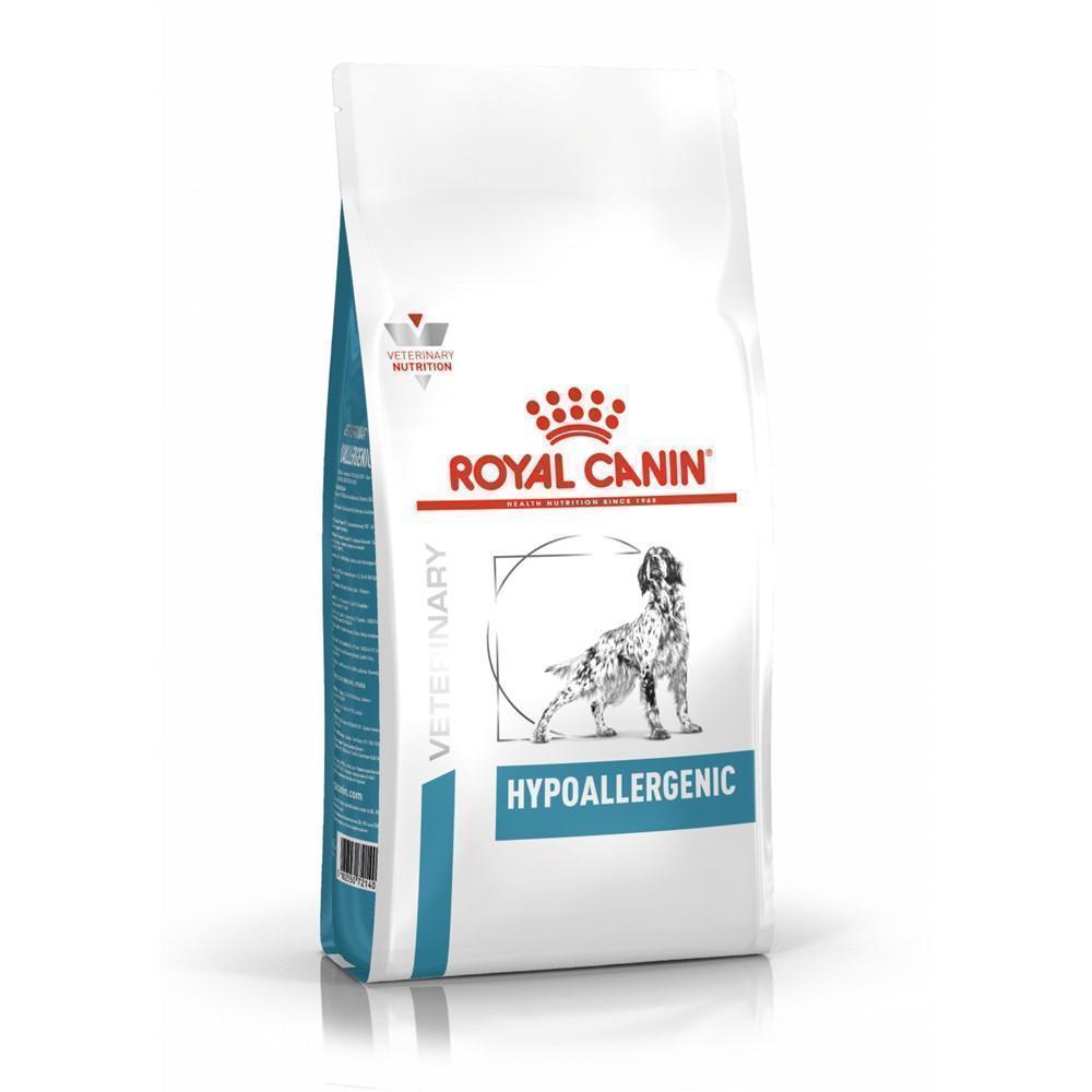 Ração Seca Royal Canin Veterinary Diet Hypoallergenic para Cães Adultos com Sensibilidades Alimentares - 2 Kg