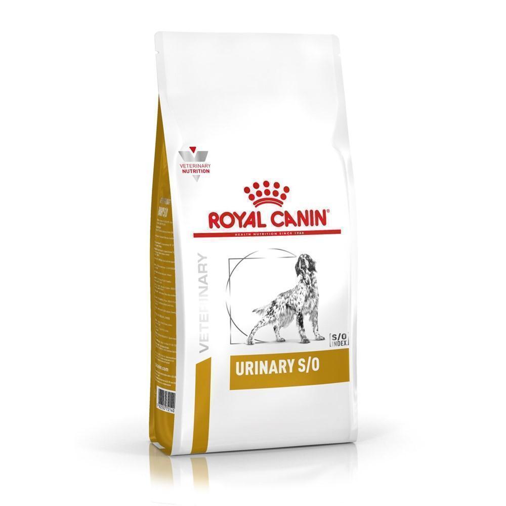 Ração Seca Royal Canin Veterinary Diet Urinary S/O para Cães com Cálculos Urinários - 2 Kg