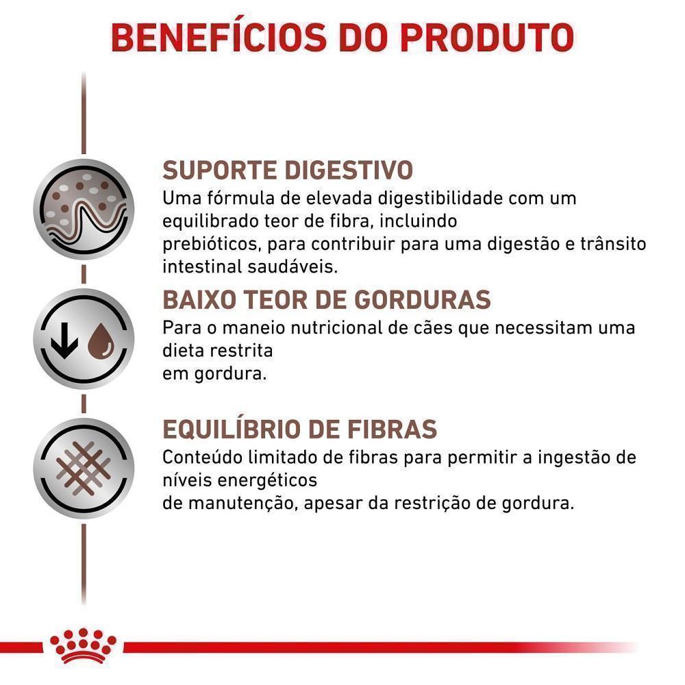 Ração Seca Royal Canin Veterinary Diet Gastrointestinal Low Fat para Cães Adultos - 1,5 Kg