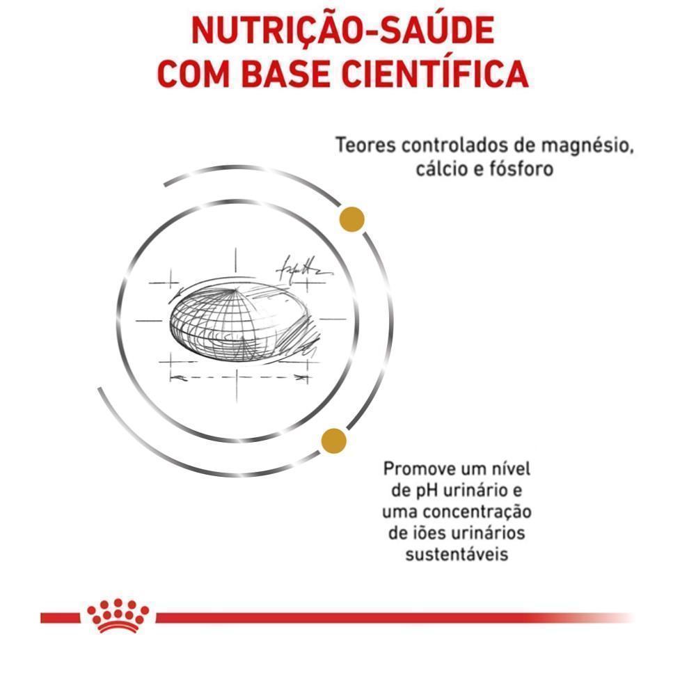 Ração Seca Veterinary Diet Urinary S/O para Gatos com Cálculos Urinários Royal Canin 500G