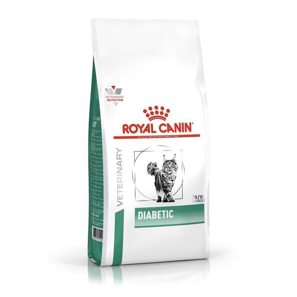 Ração Seca Royal Canin Veterinary Diet Diabetic para Gatos Adultos com Diabetes - 1,5 Kg