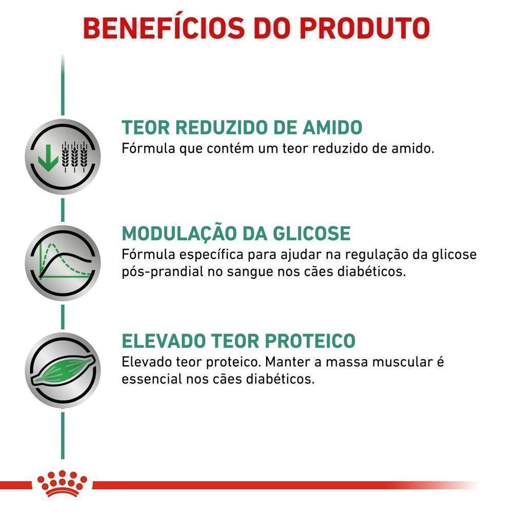 Ração Úmida Royal Canin Lata Veterinary Diet Diabetic para Cães com Diabetes - 410 g