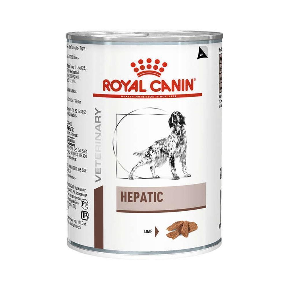 Ração Úmida Royal Canin Lata Veterinary Diet Hepatic para Cães com Insuficiência Hepática Crônica - 420 g