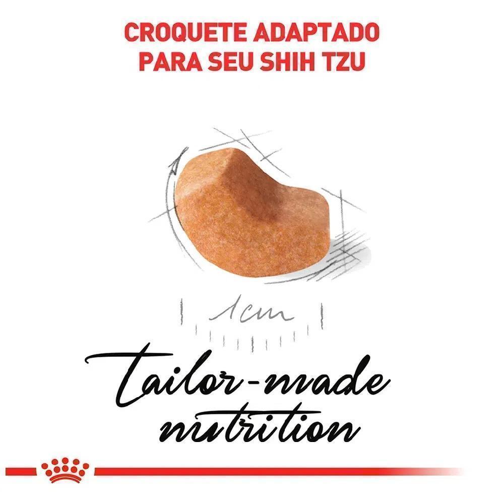 Ração Seca Royal Canin para Cães Adultos da Raça Shih Tzu - 1 Kg