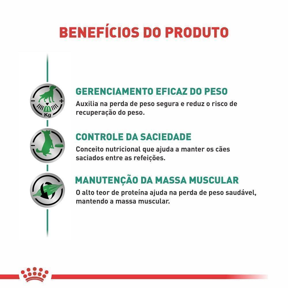 Ração Seca Royal Canin Veterinary Diet Satiety Support para Cães Adultos com Excesso de Peso - 1,5 Kg