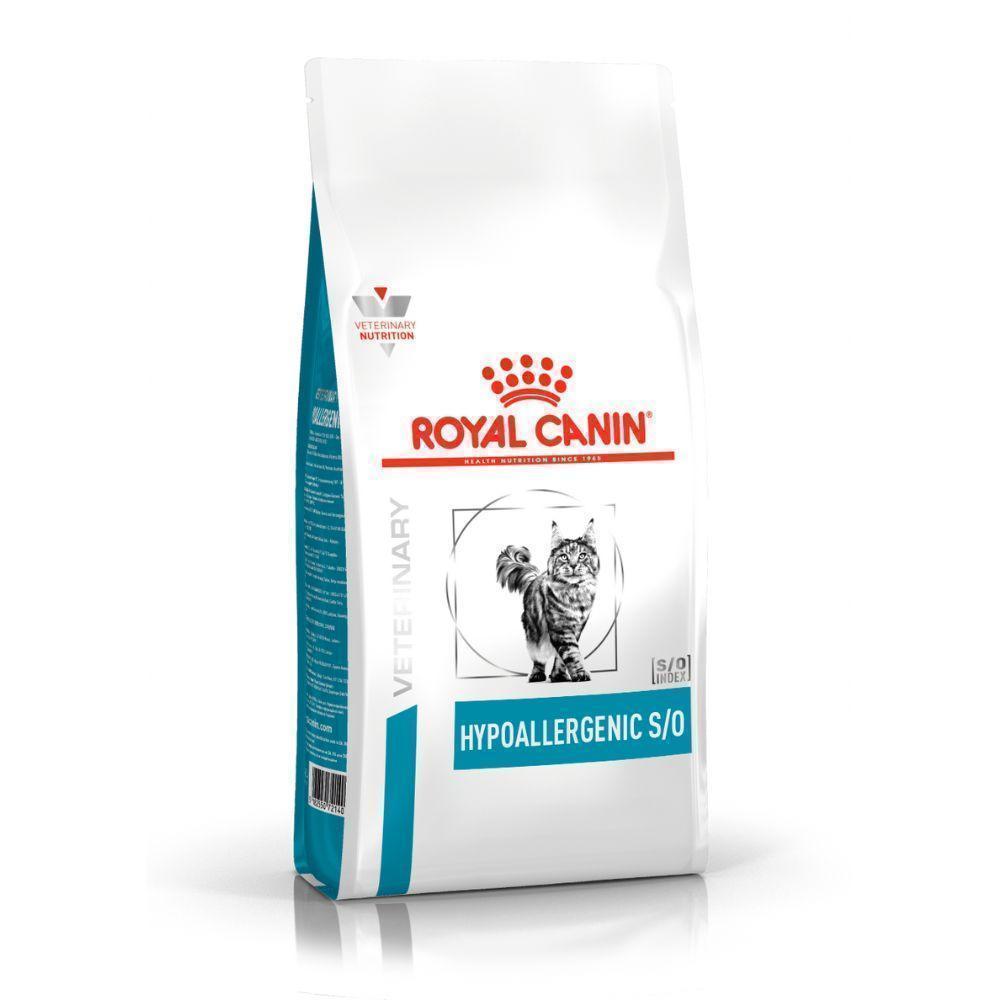Ração Seca Royal Canin Veterinary Diet Hypoallergenic para Gatos com Sensibilidades Alimentares - 1,5 Kg