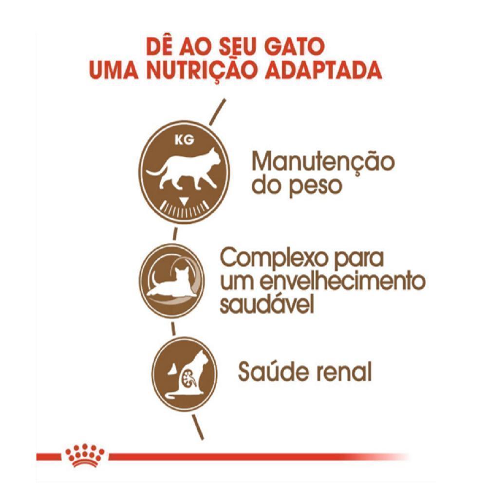 Ração Seca Royal Canin para Gatos Adultos Castrados Acima de 12 anos - 400 g