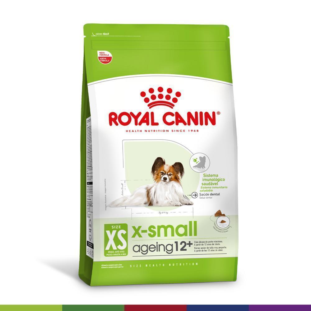 Ração Seca Royal Canin X-Small Ageing 12+ para Cães Adultos e Idosos de Porte Miniatura com 12 Anos ou mais - 1 Kg