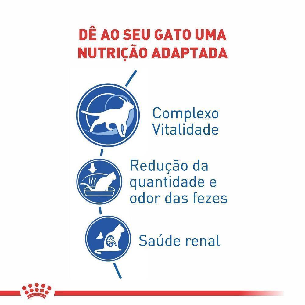 Ração Seca Royal Canin Indoor 7 + para Gatos Adultos Acima de 7 anos- 1,5 Kg