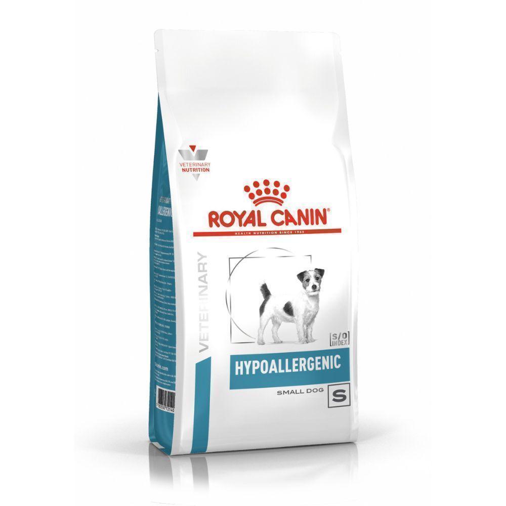 Ração Seca Royal Canin Veterinary Diet Hypoallergenic Small Dog para Cães Pequenos com Sensibilidades Alimentares - 2 Kg