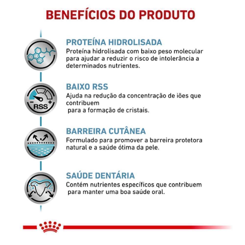 Ração Seca Royal Canin Veterinary Diet Hypoallergenic Small Dog para Cães Pequenos com Sensibilidades Alimentares - 2 Kg