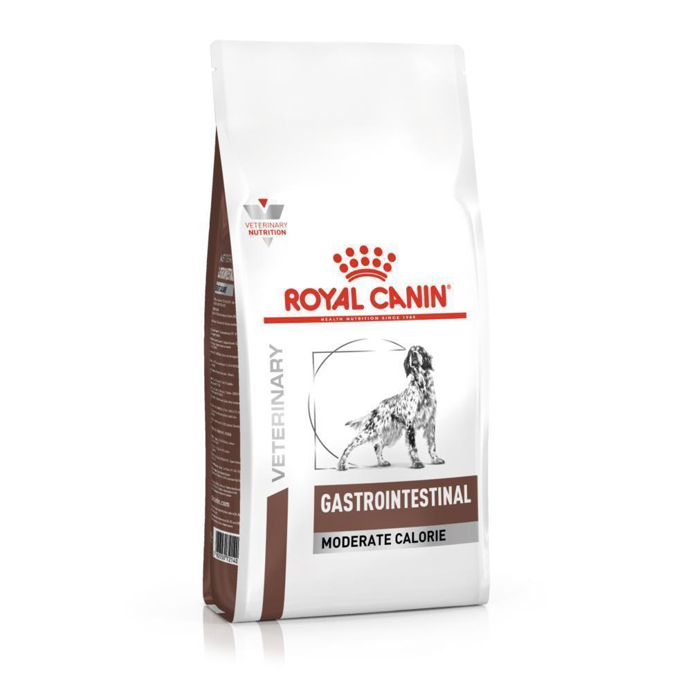 Ração Seca Royal Canin Veterinary Diet Gastrointestinal Moderate Calorie para Cães Adultos - 2 Kg