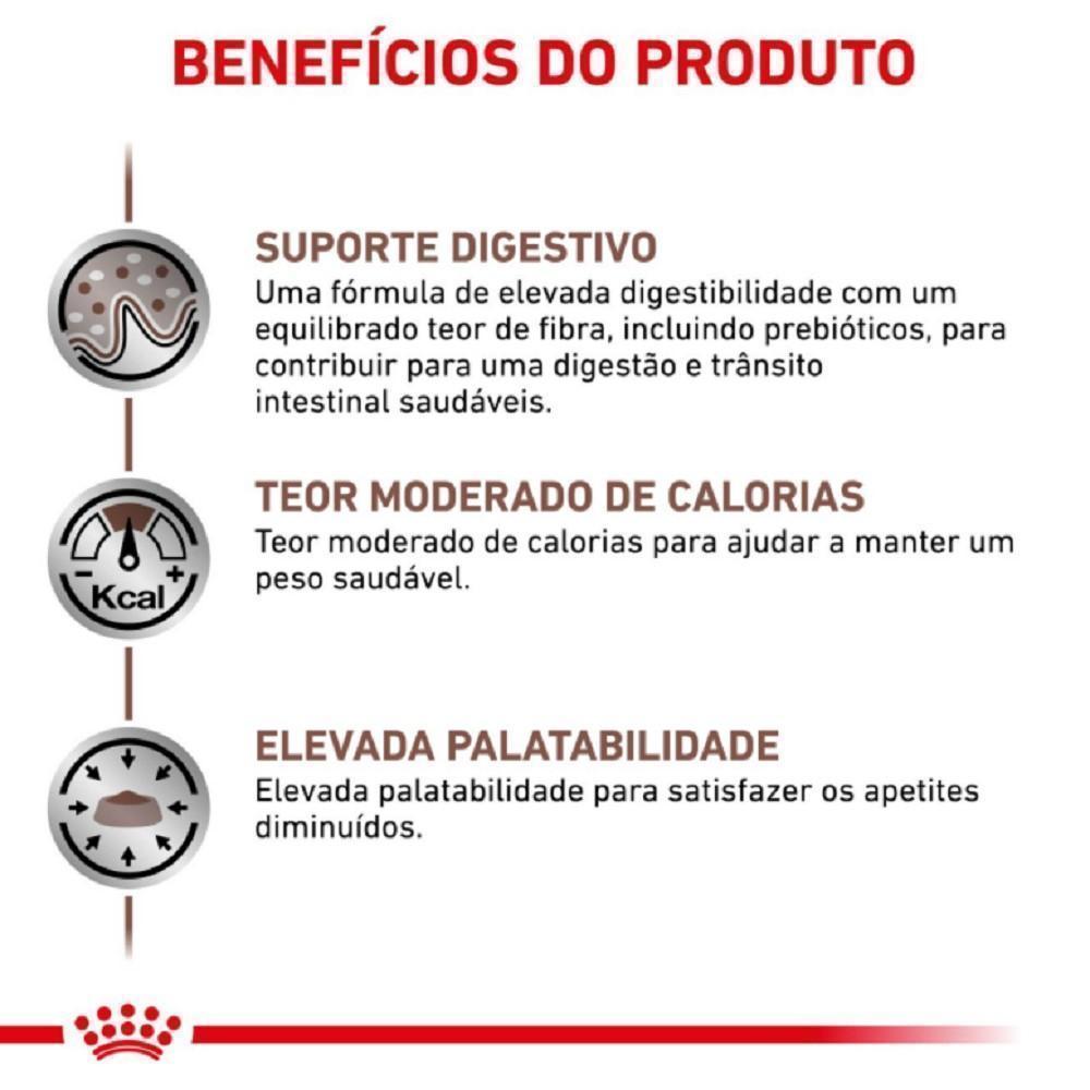 Ração Seca Royal Canin Veterinary Diet Gastrointestinal Moderate Calorie para Cães Adultos - 2 Kg