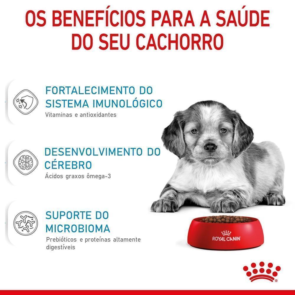 Ração Seca Royal Canin Medium Puppy para Cães Filhotes de Porte Médio - 2,5 Kg
