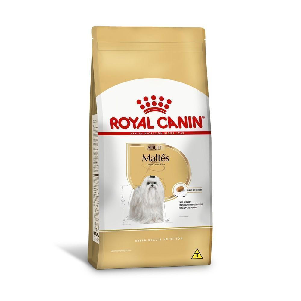 Ração Seca Royal Canin para Cães Adultos da Raça Maltês - 2,5 Kg