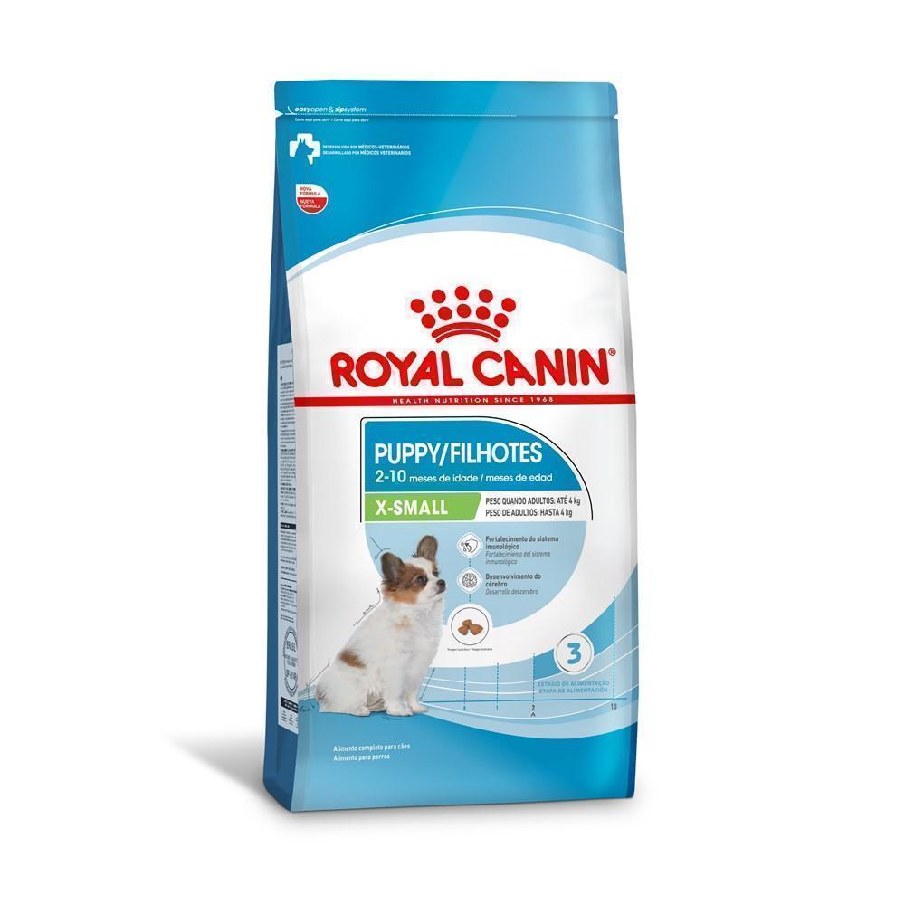 Ração Seca Royal Canin X-Small para Cães Filhotes de Porte Mini - 2,5 Kg